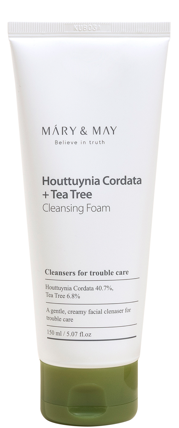 MARY&MAY Houttuynia Cordata+Tea Tree Cleansing Foam